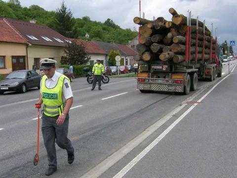 místo nehody (Foto: Policie ČR)