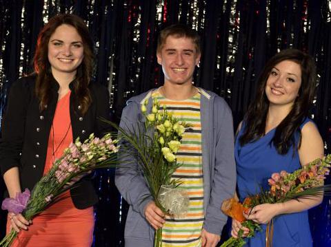 Vítězná trojka Czechtalent 2013 (Foto: Czechtalent)