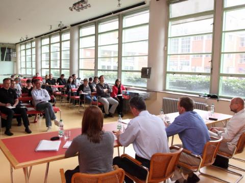 Závěrečná porada vedoucích výprav (Foto: Petr Zákutný)