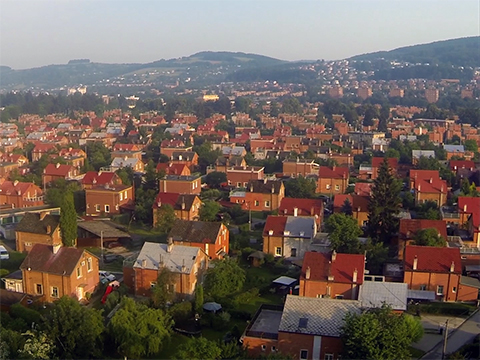 Zlínská část Zálešná. (Foto:Televize Zlín) Zlínská část Zálešná. (Foto:Televize Zlín)