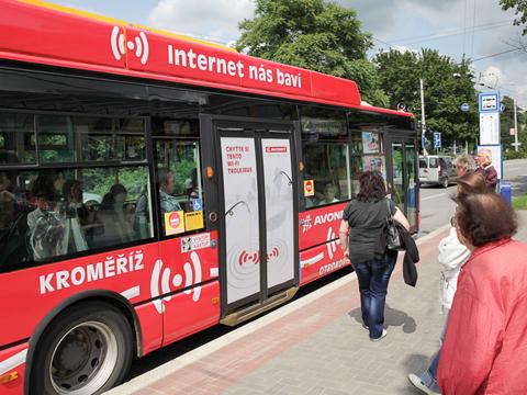 Trolejbus s WiFi sítí (Foto: Zlin.cz)