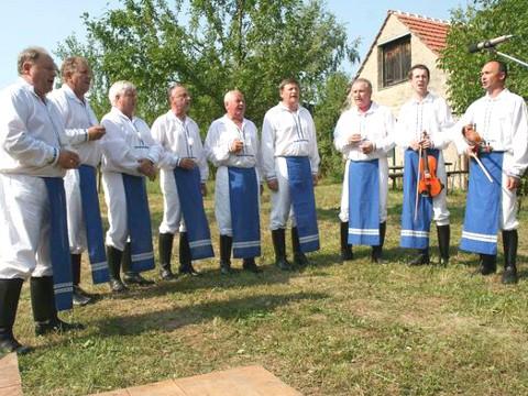 Hodové zpívání v búdách (Foto: Zdenek Koníček)