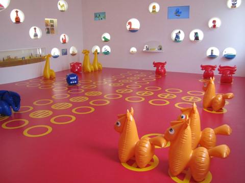 Pohled na výstavu Hřiště hraček (Foto: Fatra.cz)