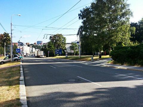 Ulice Osvoboditelů (Foto: Zlin.cz)