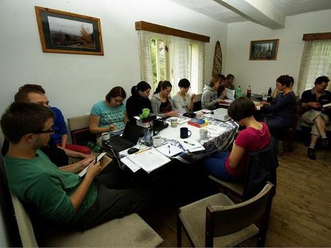 Překladatelský tábor 2012 (Foto: prekladatelskytabor.kotrla.com)