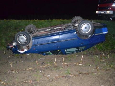 Nehoda v Hovězí na Vsetínsku (Foto: Policie ČR)