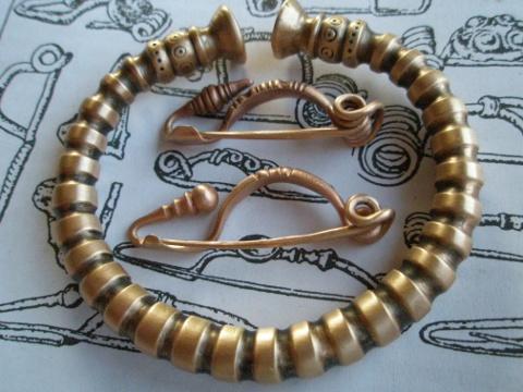 Keltské repliky šperků (Foto: Muzeum regionu Valašsko)