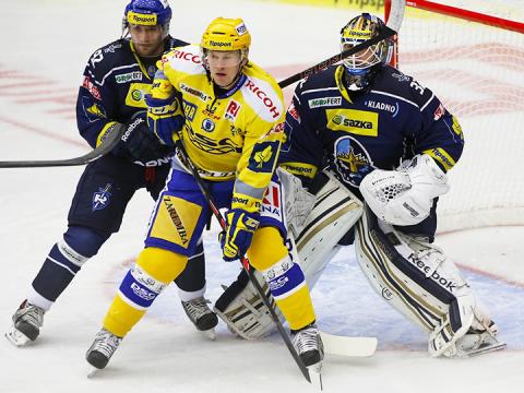 Rytíři Kladno - PSG Zlín (Foto: hokej.zlin.cz)