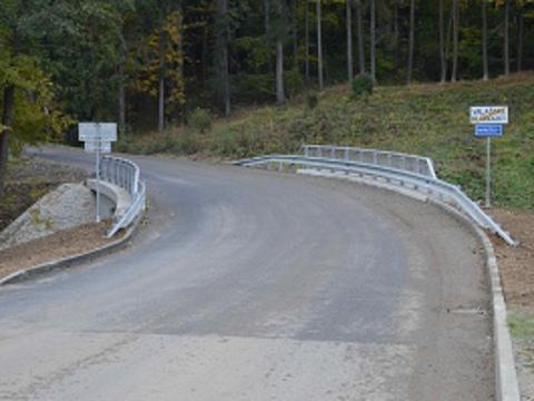 Nový most v Mirošově (Foto: ŘSZK)