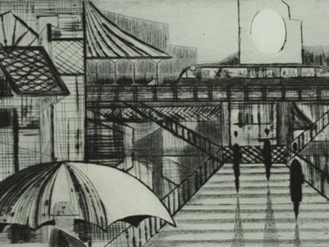 Jan Smetana, Stanice Barbès (Foto: 14|15 Baťův institut)