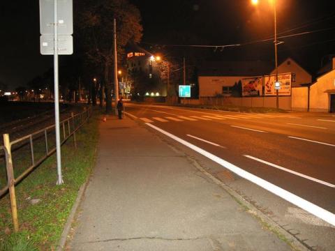 přechod v Kvítkovicích (Foto: Policie ČR)
