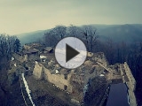 Hrad Lukov z ptačí perspektivy (Foto: Zlin.cz)