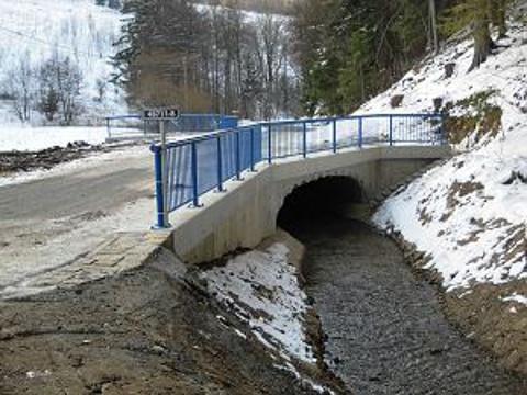 Nový most v osadě Stanovnice (Foto: ŘSZK)