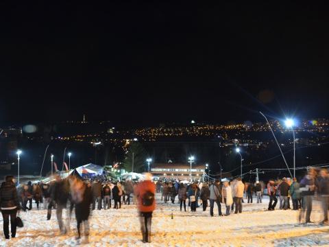 Silvestrovské oslavy 2012 (Foto: Svah Zlín - Areál J. Šperky)