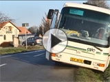 Nehoda autobusu u Lešné (Foto: Zlin.cz)