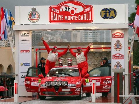 Jugas s Radou na Rally Monte Carlo 2013 (Foto: Facebook Agrotec rally Hustopeče)