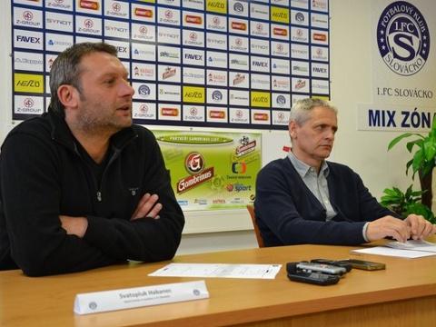 Svatopluk Habanec a Vladimír Krejčí (Foto: 1.FC Slovácko)
