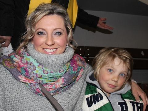 Ivana Lešková se synem Ondřejem (Foto: Zlin.cz)