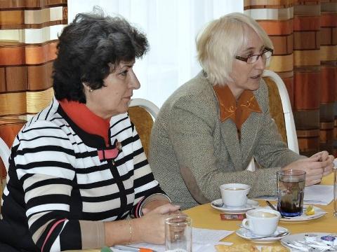 Alena Gajdůšková a Olga Sehnalová (Foto: František Dolejš)