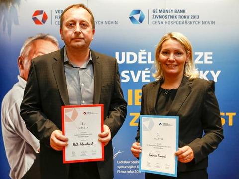 Nejlepší firma a živnostnice ve Zlínském kraji 2013 (Foto: www.firmaroku.cz)