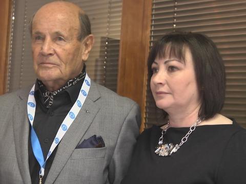 Jaroslav Rybka a Ivana Zemanová (Foto: Zlin.cz)