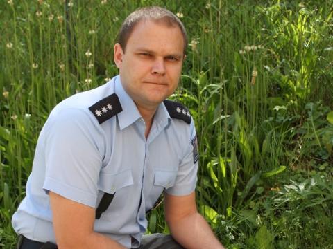 policista který našel pohřešovanou ženu (Foto: Zlin.cz)