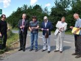 slavnostní zahájení stavby chodníku (Foto: MěÚ Valašské Meziříčí)