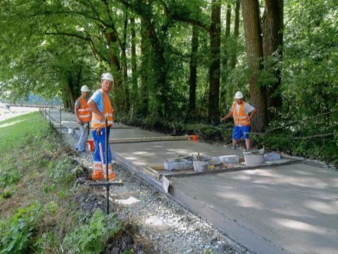 cyklostezka Kunovský les (Foto: MěÚ Kunovice)