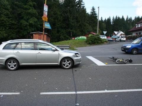 nehoda v Horní Bečvě (Foto: Policie ČR)