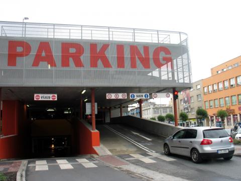 Omezení provozu parkoviště (Foto: Zlaté jablko)