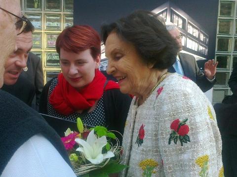 Paní Sonja ve Zlíně (Foto: Zlin.cz)