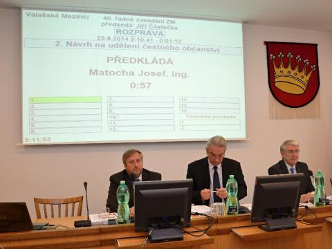 Čestné občanství (Foto: MÚ Valašské Meziříčí)