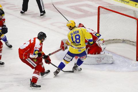 Zlín - Olomouc (Foto: www.hokej.zlin.cz)