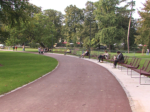Park Komenského ve Zlíně (Foto: Televize Zlín)