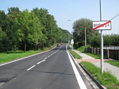 úsek mezi Bystřicí pod Hostýnem a obcí Loukov (Foto: ŘSZK)