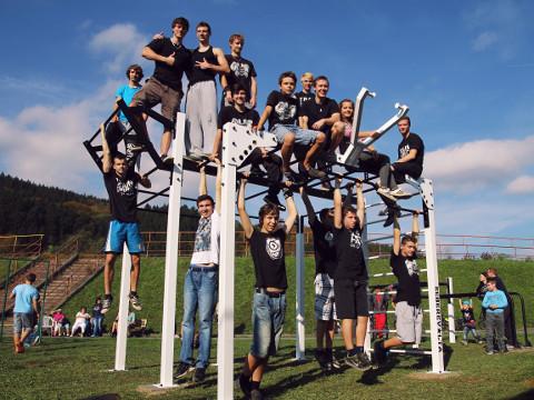 Workoutové hřiště Vsetín (Foto: archiv oddílu Seberevolta)