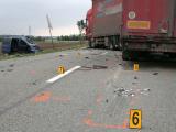 Nehoda na Uherskohradišťsku  (Foto: Policie ČR Uherské Hradiště)