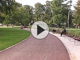 Park Komenského ve Zlíně (Foto: Televize Zlín)