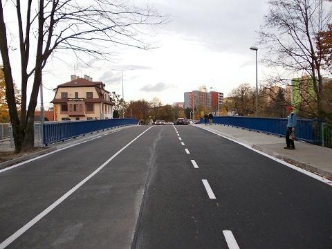 Rekonstruovaný most v Rožnově pod Radhoštěm (Foto: S. Brázdil)