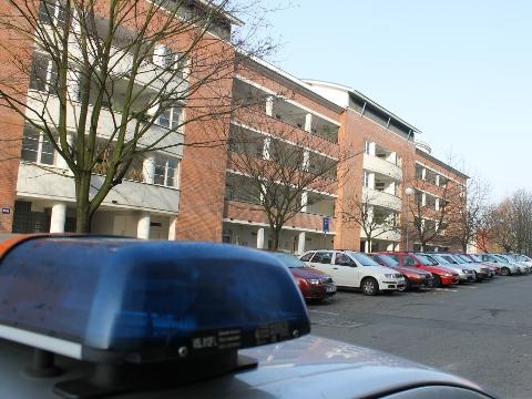 vražda se stala na chodbě tohoto domu v ulici Slezská (Foto: Zlin.cz)