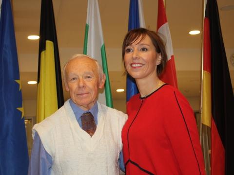 Bohumil Galásek a Martina Dlabajová (Foto: archiv Martiny Dlabajové)