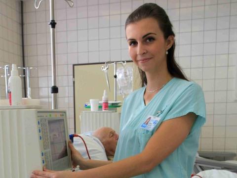 Kateřina Hájková (Foto: Uherskohradišťská nemocnice)