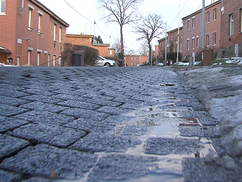 Mostní ulice ve Zlíně (Foto: Televize Zlín) Mostní ulice ve Zlíně (Foto: Televize Zlín)