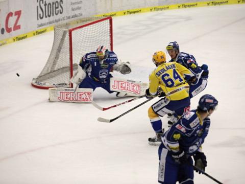 Berani prohráli třetí zápas čtvrtfinále play off (Foto: hokej.zlin.cz)