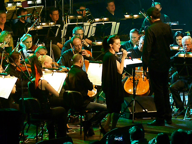 Rocksymphony v hale Euronics (Foto: Televize Zlín) Rocksymphony v hale Euronics (Foto: Televize Zlín)