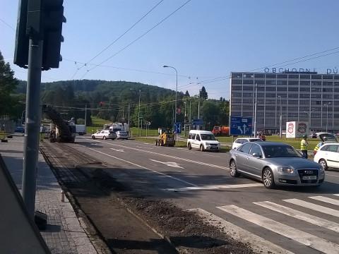 Rekonstrukce Gahurovy ulice (Foto: Zlin.cz)