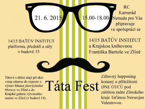 Baťův institut bude hostit Tátafest (Foto: 14|15)