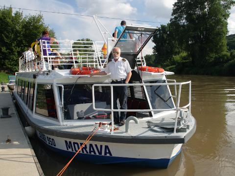 Kapitán Ladislav Hábl (Foto: www.hamboat.cz)