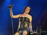 Zpěvačka skupiny Nightwish Floor Jansen (Foto: Jan Mrlík)