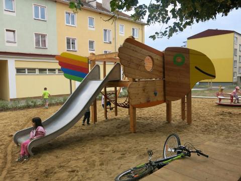 Centrální hřiště na ulici Palackého (Foto: MÚ Valašské Klobouky)
